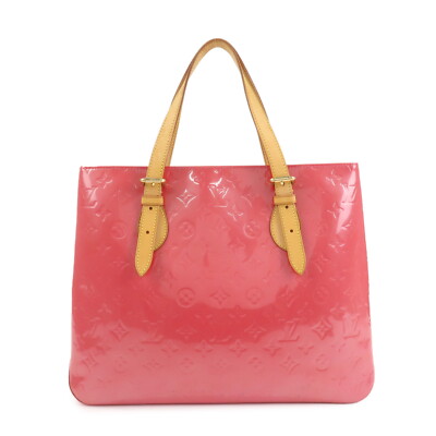 Louis Vuitton Monogram Vernis Leather Brentwood Framboise M9151F Auth Used