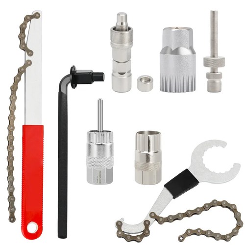 Kits de herramientas de reparación de bicicletas extracción de volante MTB interruptor de cadena cortador extractor de manivela - Imagen 8 de 29