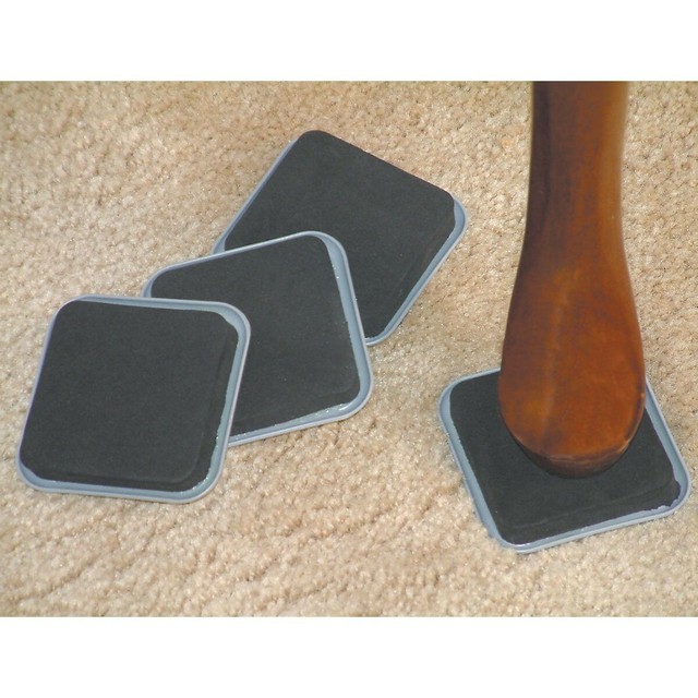 Haul Master Magic Moving Sliders 8 pc Carpet Tile Wood Floors Furniture