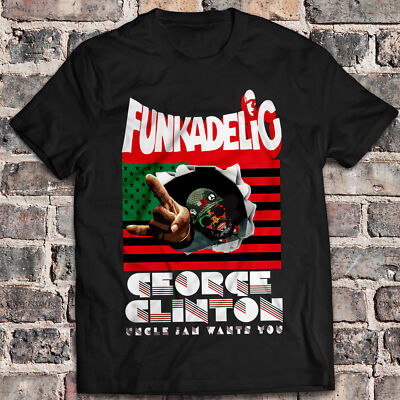 George Clinton Funkadelic T-Shirt Parliament Bernie Worrell Uncle