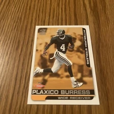 2000 Pacific Paramount Plaxico Burress Pittsburgh Steelers Rookie RC Free Ship