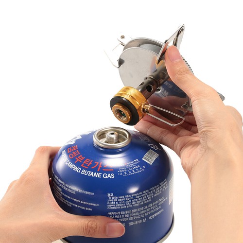 Portable Outdoor Camping Gas Stove Hiking Backpacking Picnic Cooking Stove 3500W - Picture 3 of 12