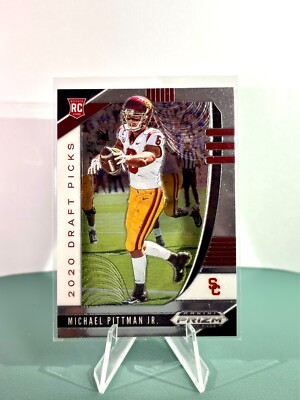 Michael Pittman Jr. - 2020 Panini Prizm Draft Picks Rookie - Indianapolis Colts