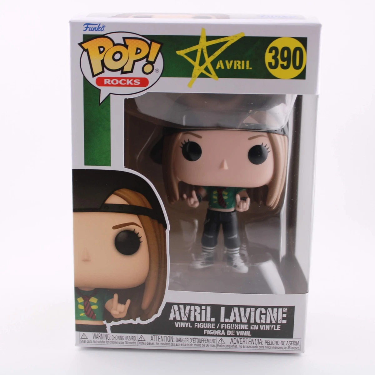 Funko Pop Rocks Avril Lavigne Sk8ter Boi - Music Vinyl Figure #390 