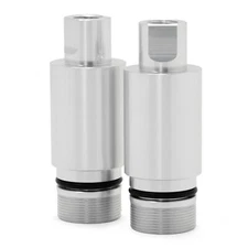 Pair 41mm Fork Tubes 2" Extensions For Harley Dyna Wide Glide FXDWG 1993-2005