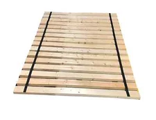 Wood Bed Slats  King Size Specialty 2" Gap Support for Back Pain Backache Lumbar