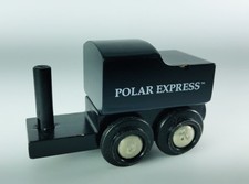 polar express wooden engine and cars