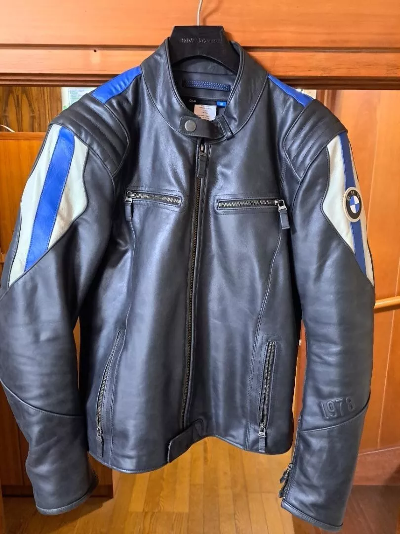 BMW leather rider jacket size: M from Japan