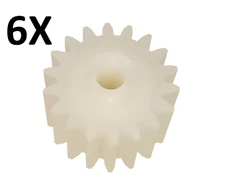 Set Of 6 Nylon Gears For CAME A3006 A5006 Swing Gate Motor