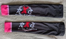 CASTELLI Racer X Cycling Arm Warmers Adult Small Pink Black