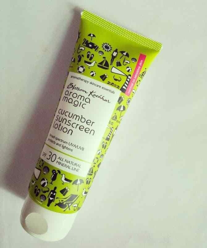 Original Aroma Magic Cucumber Sunscreen Lotion SPF 30 All Natural 100ml