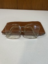 Wire Frame Plastic Geometric Bifocals