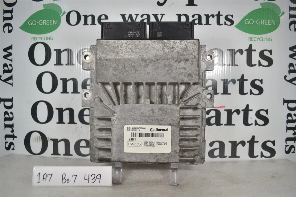 Unidad de control informático motor FL3A12A650BEB FORD EDGE 2016-19 ECU OEM 1A7 439 B7 Foto 2 de 4