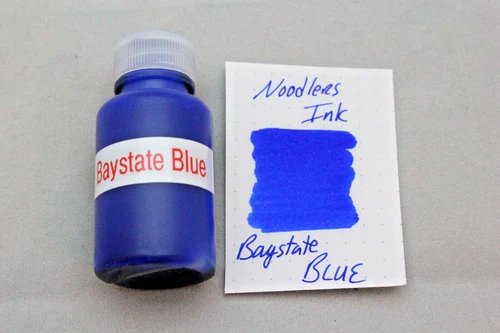 NOODLERS FOUNTAIN PEN INK BAYSTATE BLUE 30ML