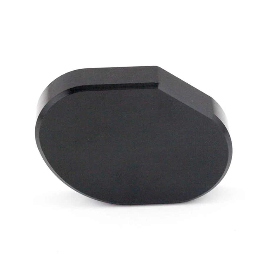 Placa de extensión de soporte lateral para BMW HP2 Sport 2007-2011 negra Foto 4 de 4