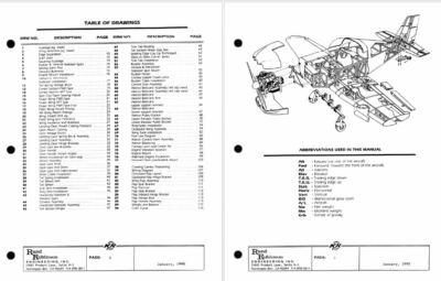 KR-2 Flugzeug Rand Robinson Plane Technical Manual Pläne DVD 70er 80er Periode