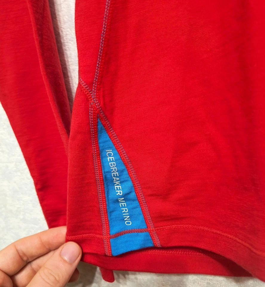 Camisa Icebreaker Merino Bodyfit 260 1/2 Cremallera Manga Larga Hombre Talla M Foto 2 de 4