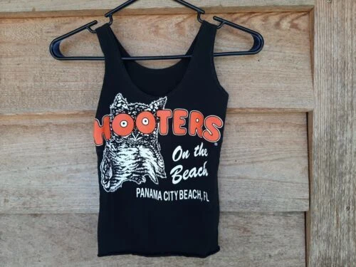 Camisetas Hooters Poliéster Activewear para Mujeres