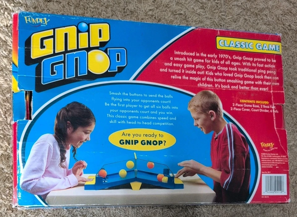  Gnip Gnop Slap-Happy Game 2005 Fundex  NOT COMPLETE, ALL PARTS INCLUDED WORK - Image 2 of 4