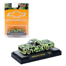 M2 Machines 1:64 1980 Chevrolet Silverado Custom  Camouflage Diecast MJS93-P5