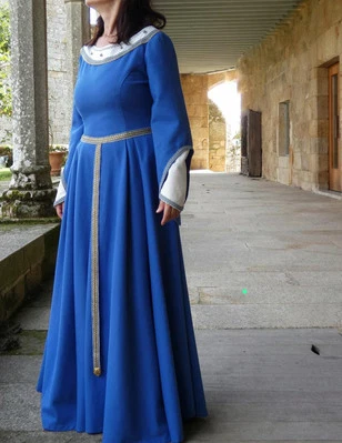 Vestido Medieval de Mujer - Imagen 1 de 4