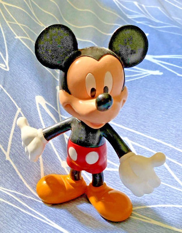 Vintage Applause Disney Mickey Mouse Bobble Head Figurine Collectible EUC