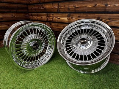 4x R17'' 5x112/5x120 Emitz Style Chrom 8J ET20 Felgen für E46 E90 E60 G20 F10