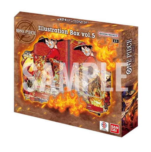Juego de Cartas One Piece: Caja Ilustración Vol.5 (IB-05) - Inglés Nuevo y Precintado