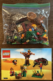 LEGO Halloween Thanksgiving Fall Holiday 4 Set Lot 100% Authentic & Complete