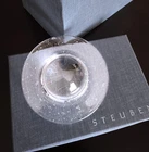 Steuben Glass 1990 Saturn Paperweight