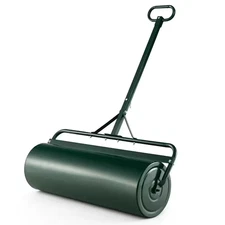 39 In. Push/Tow Fillable Lawn Roller in Green