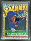 2019 Panini Donruss Vladimir Guerrero Jr. Whammy SP Rookie RC #W3 Blue Jays