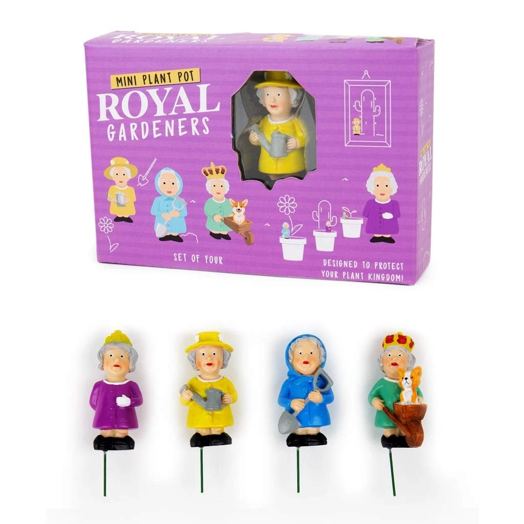 Gift Republic Royal Family Plant Markers