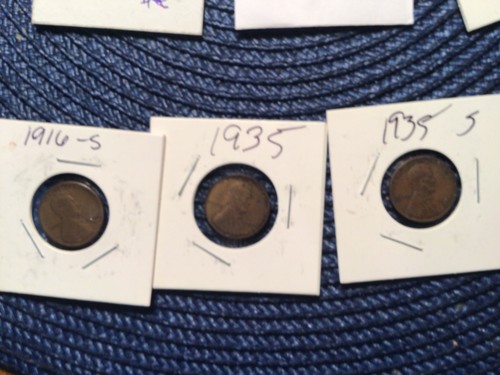 1909 1C Lincoln Cent 09-VDB, 09-S, 10-P, 1914-D, 15-D, 16-S, 24-P, 24-D, 35-P&S - Picture 6 of 10
