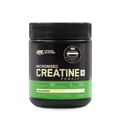 Optimum Nutrition (ON) Micronized Creatine Powder 33 Serves, Unflavoured 100gm