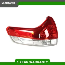 Driver Left Side Outer Tail Light Lamp Assembly Fit For Toyota Sienna 2011-2014