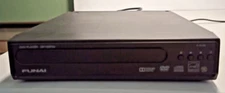 Funai DVD Player DP100FX Black Tested Works, No Remote