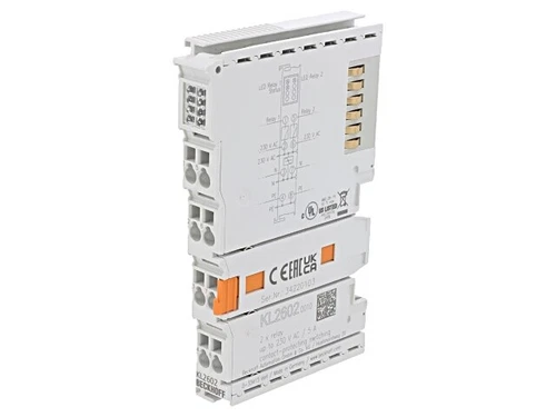 KL2602-0010 Industrial Module: Digital Output 30VDC 0-55°C IP20 OUT: 2 230VAC...