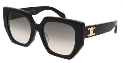 Celine CL40239F 01F Black / Grey Lens Square Oversized  display picture 3
