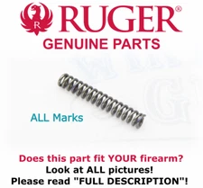 Factory RUGER Rebound (Firing Pin) Spring MARK 1 2 3 4 IV & 22/45 & LITE