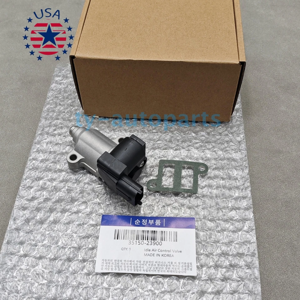 New ! Idle Air Control Valve For Hyundai Elantra Kia Soul Sportage Spectra 2.0 Foto 3 de 4