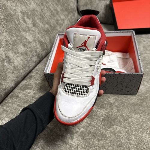 Size UK 6 - Jordan 4 Retro OG Mid Fire Red GS - 第 15/24 張圖片