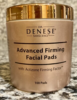 DR. DENESE ADVANCED FIRMING FACIAL PADS WITH ACTIZONE FIRMING FACTOR 100 PADS