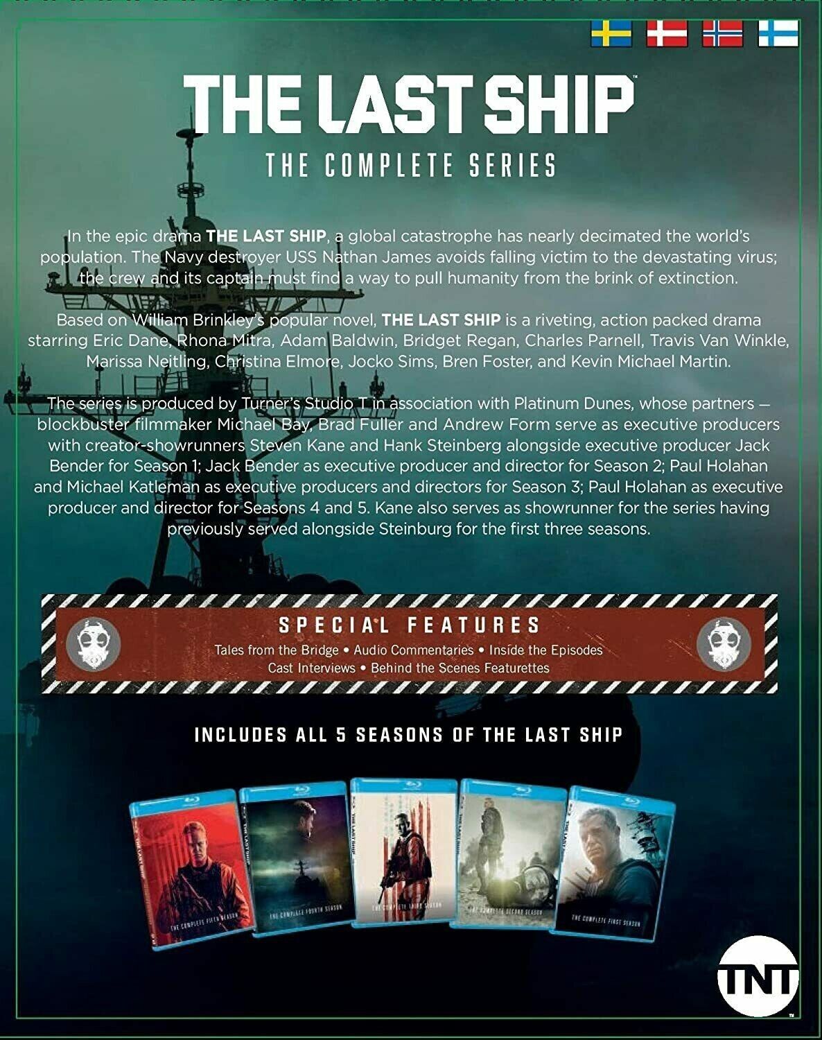 The Last Ship: The Complete Series (DVD)