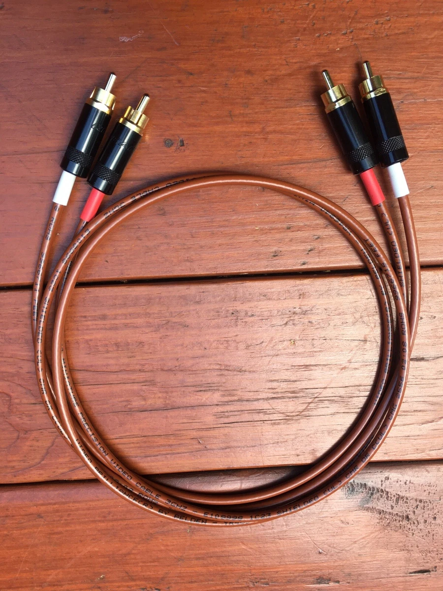 Belden RCA/Phono Male 1:2 Home Audio Cables & Interconnects for