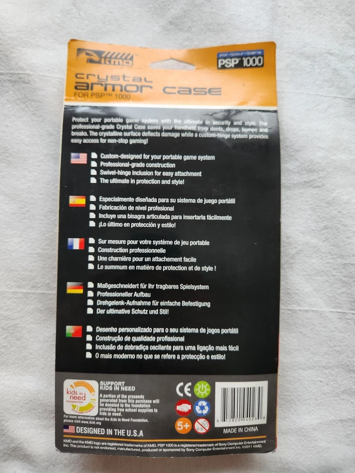 Sony PSP 1000- Crystal Armor Case - KMD - Protective case - Free Postage - Image 3 of 3