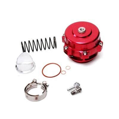 #ad #ad Universal 50mm Flange Diameter Blow Off Valve BOV50 Weld On Aluminum Flange Red $59.21