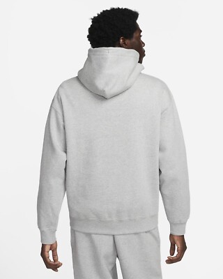 SALE! Nike Solo Swoosh Fleece Hoodie Heavyweight DX1355-063 SALE! Nike Solo Swoosh Fleece Hoodie Heavyweight DX1355-063