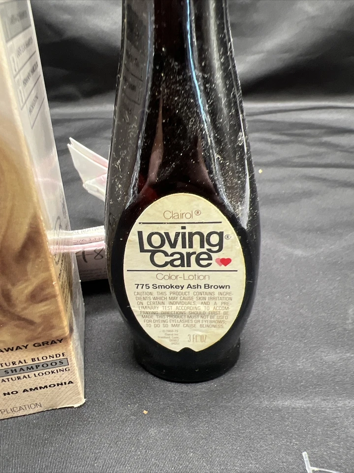 Paquete de 1 color de cabello marrón ceniza ahumada Loving Care 775 de la marca Clairol paquete incorrecto Foto 2 de 4