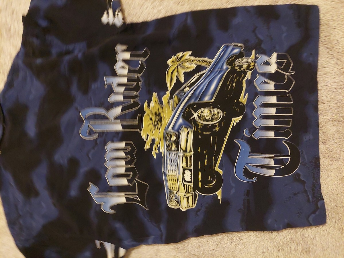 Cruzin Low. Low Rider Times Collar Shirt Size XL Y2k Vintage